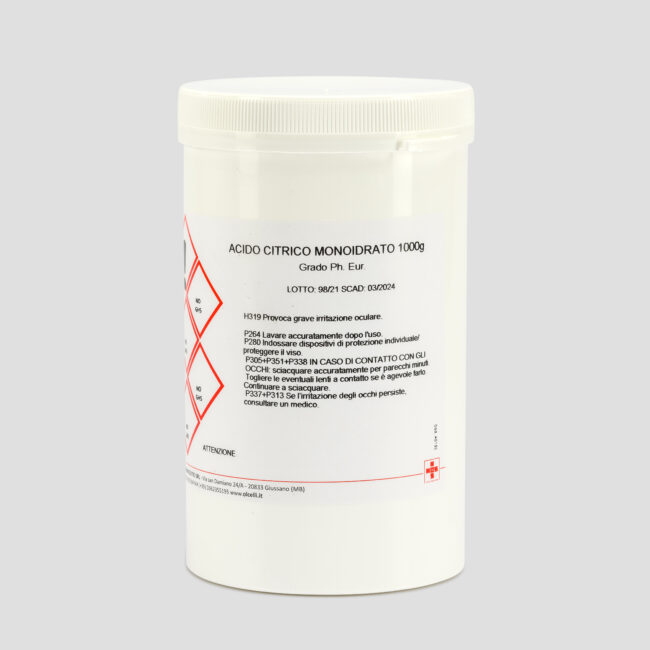 Acido citrico monoidrato 1 kg
